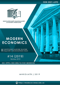 Modern Economics 14(2019)
